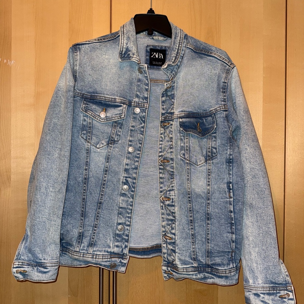 Zara Light Blue Denim Jacket